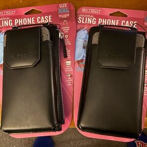 Black Universal Sling Phone Case